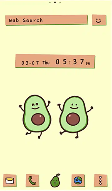 Avocado Friends Home Screen
