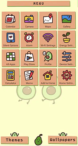 Avocado Friends Menu