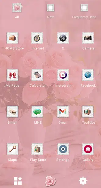 Tea Time and Roses Drawer (App list)