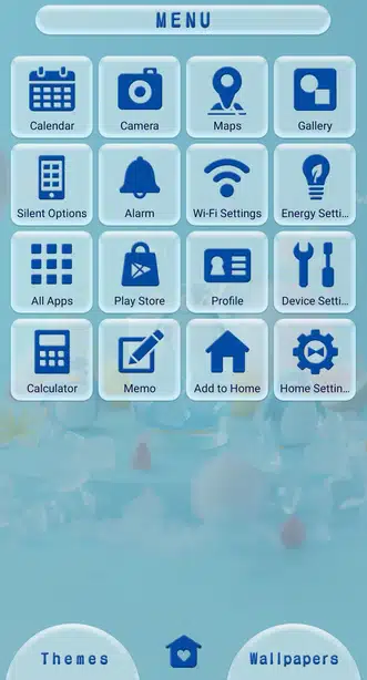 Penguin Adventure Menu