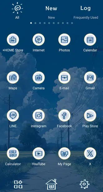 Summer Road Drawer (App list)