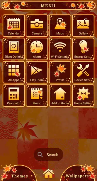 Japanese Autumn Menu