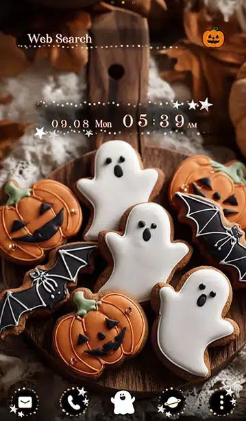 Halloween Cookies> Home Screen