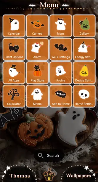 Halloween Cookies Menu