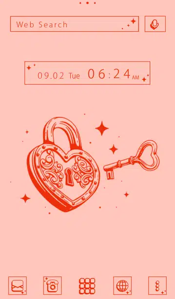 Key to Love Home Screen