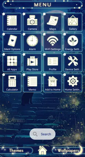 Mystical Moonlit Adventures Menu