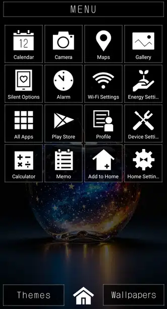 Galactic Apple Menu