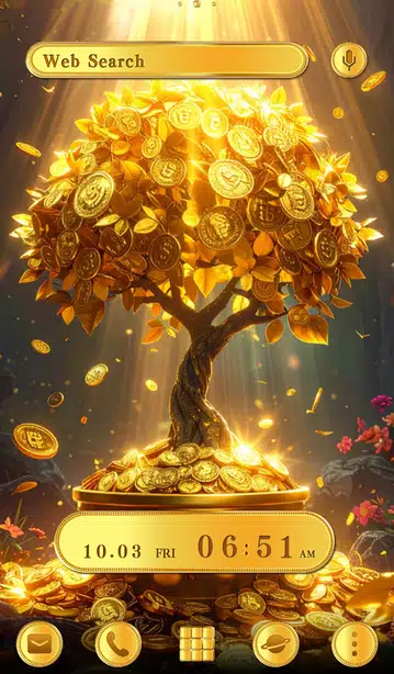 Golden Tree Home Screen