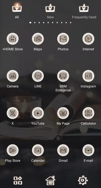 A Warm Moment Drawer (App list)