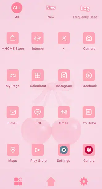 Sparkling Cherry Drawer (App list)