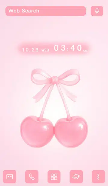 Sparkling Cherry Home Screen