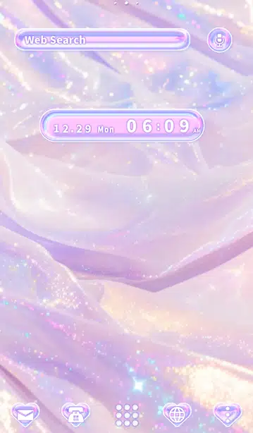 Aurora Drop Home Screen