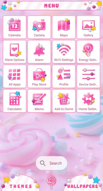 Pastel Lollipops Menu