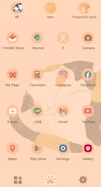 Cat Naps Drawer (App list)