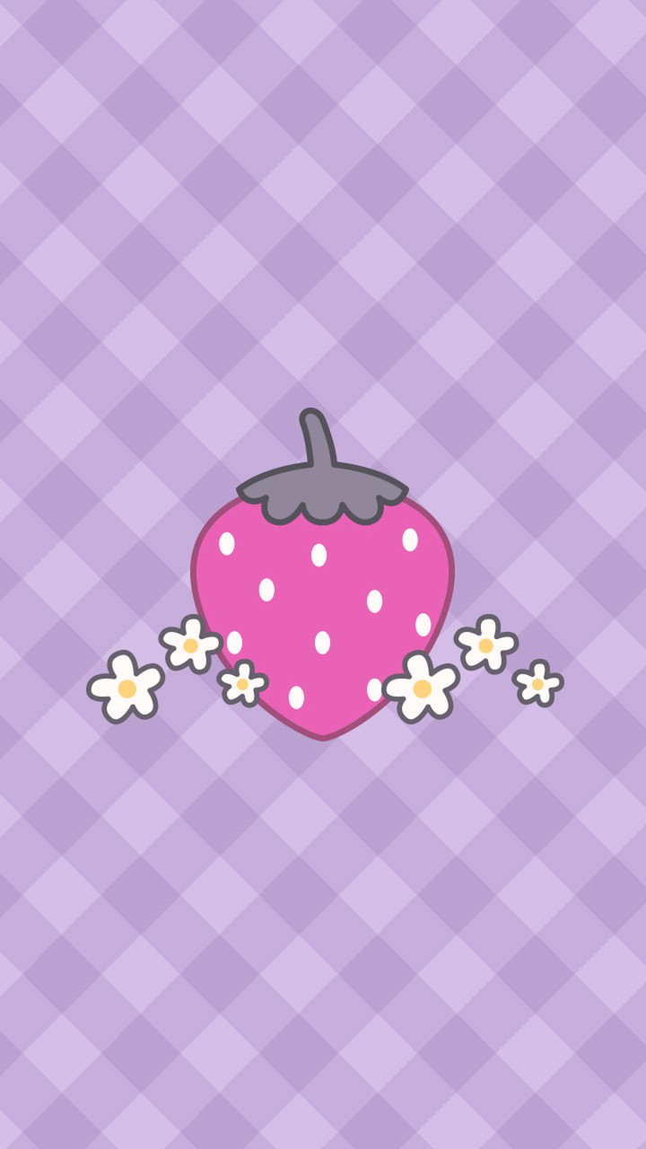 いちごギンガムチェック-ゴシック-