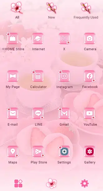 Strawberry Daifuku Drawer (App list)