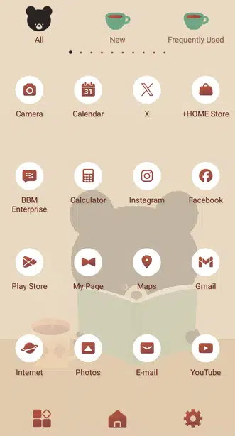 Bear's Relax Time Drawer (App list)