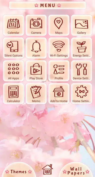 Cherry Blossom Vision Menu