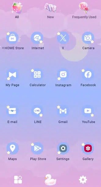 Pastel Animals Drawer (App list)