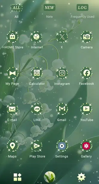 Lilies of the Valley Drawer (App list)
