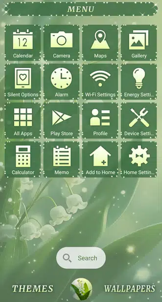 Lilies of the Valley Menu