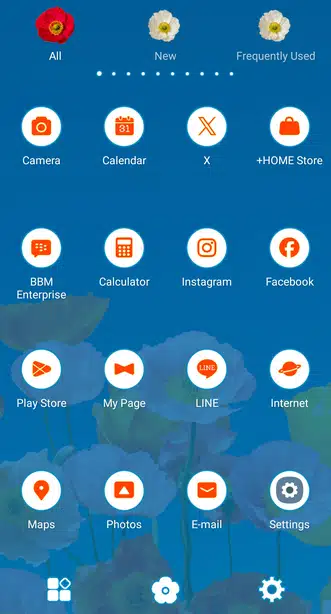 Colorful Poppies Drawer (App list)