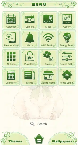 Fluffy Lamb and Clovers Menu