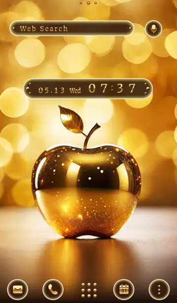 Golden Apple Home Screen