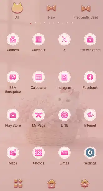 Purrfect Present Drawer (App list)