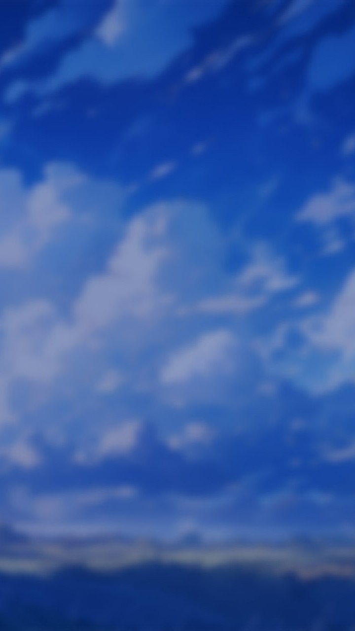 鮮やかな青空と入道雲
