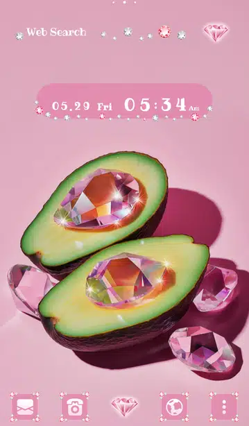 Jewel Avocado Home Screen