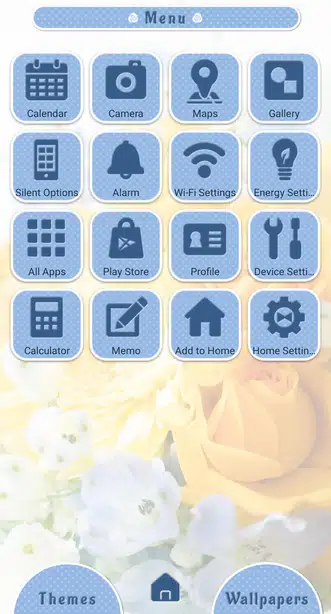 Yellow Rose Bouquet Menu