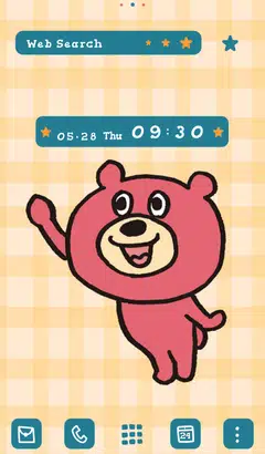 Bear Cub High Five  Home Screen