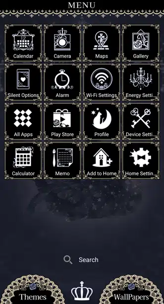 Dark and Girly Menu
