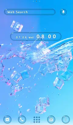 クールスプラッシュ  ホーム画面