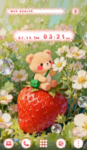 Strawberry Picnic Home Screen