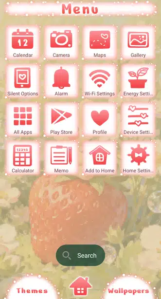Strawberry Picnic Menu