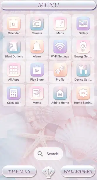 Mermaid Shells Menu