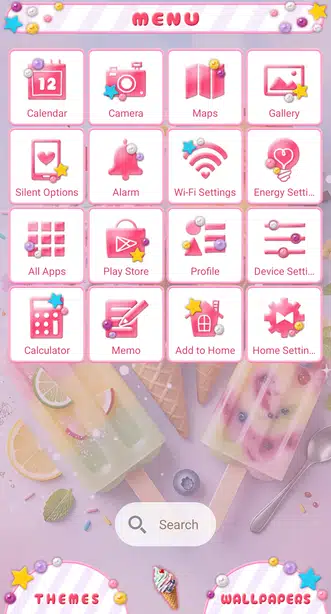Sweet Gelato Menu