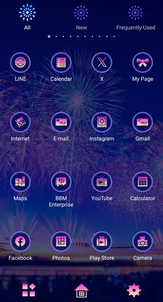 Nagaoka Fireworks Drawer (App list)