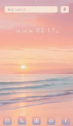 Sunset Resort  Home Screen