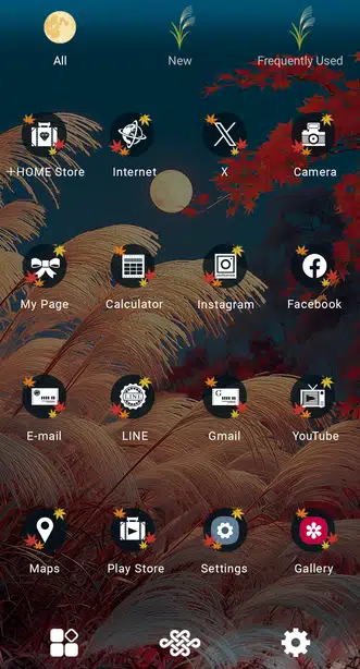 Autumn Evening Drawer (App list)