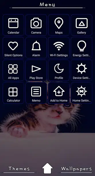 Prowling Kitten Drawer (App list)
