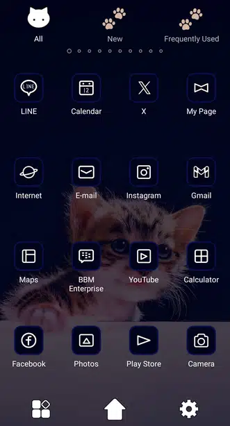 Prowling Kitten Menu