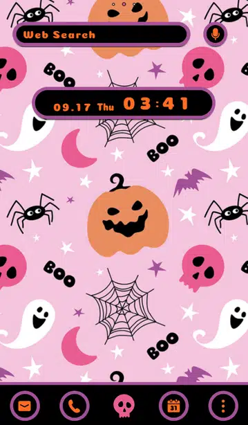 Halloween Sweets Home Screen