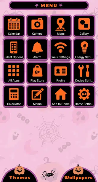 Halloween Sweets Menu