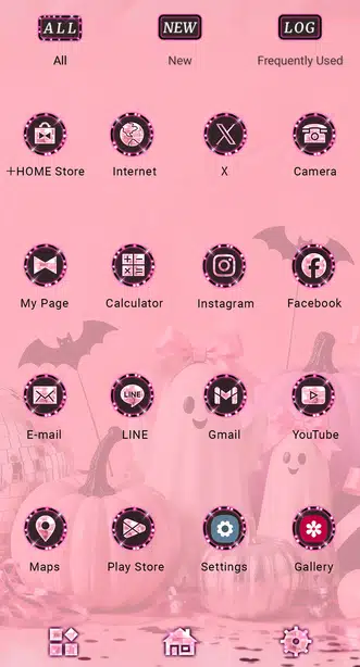 Halloween Party Drawer (App list)