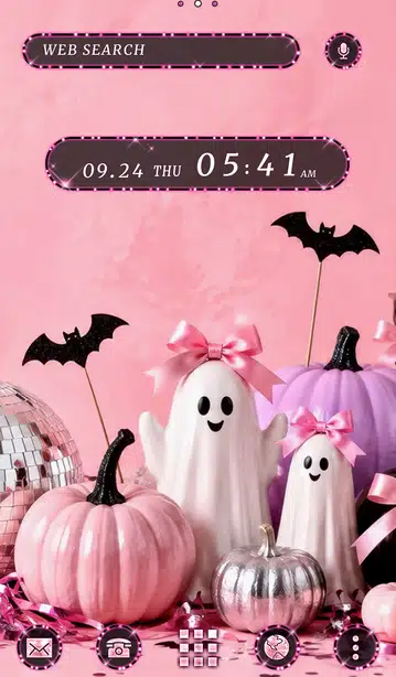 ハロウィンパーティー ホーム画面