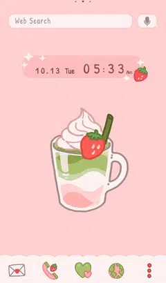 Strawberry Matcha Latte  Home Screen