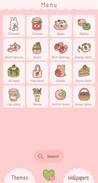 Strawberry Matcha Latte Menu